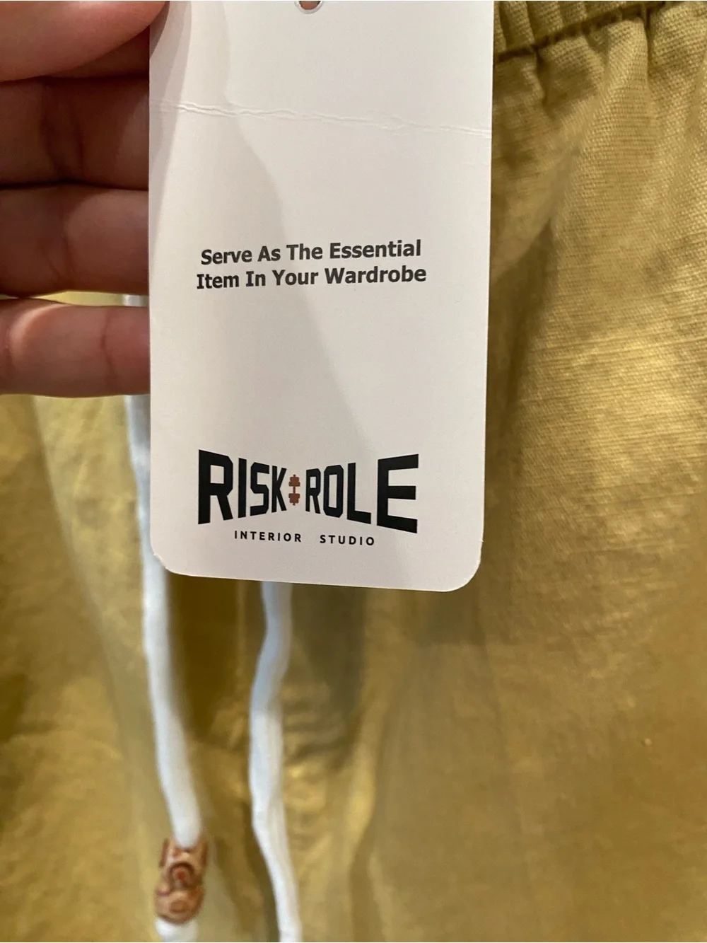 Riskrole Men’s Linen Shorts